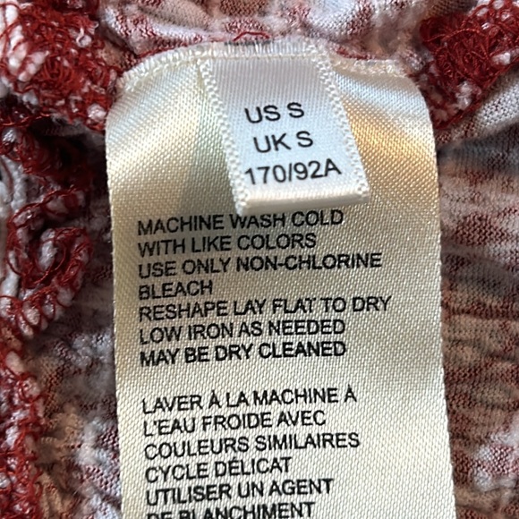 DONATED JAMAICA 🇯🇲 Anthropologie Maeve Quinn Lace Peplum Top w Split Back - Picture 9 of 14